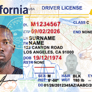 California driver's license