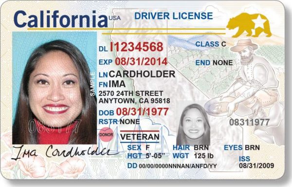 California driver's license - Image 2