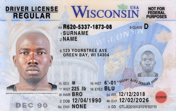 Wisconsin drivers license